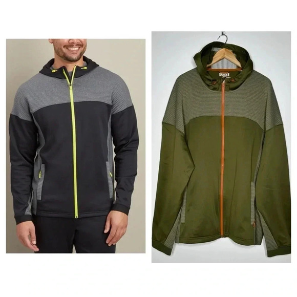 Duluth NWT Men's Boundary Layer Fleece Full Zip Hoodie Size 2XL - Picture 1 of 8